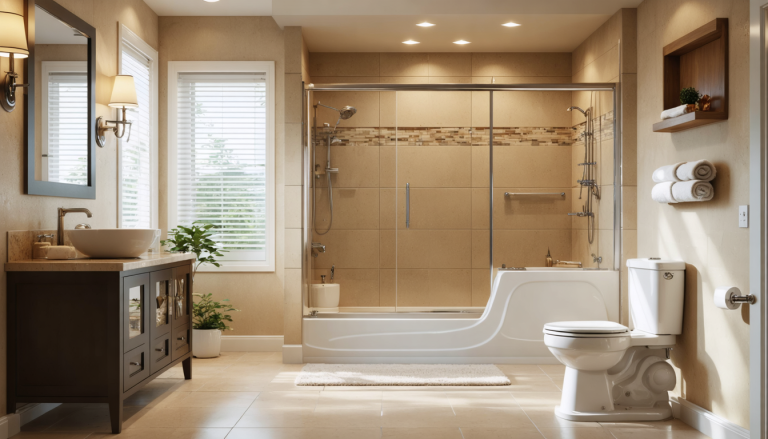 découvrez comment aménager une salle de bain sécurisée pour les personnes âgées, avec des conseils pratiques pour prévenir les chutes et faciliter l'accessibilité.