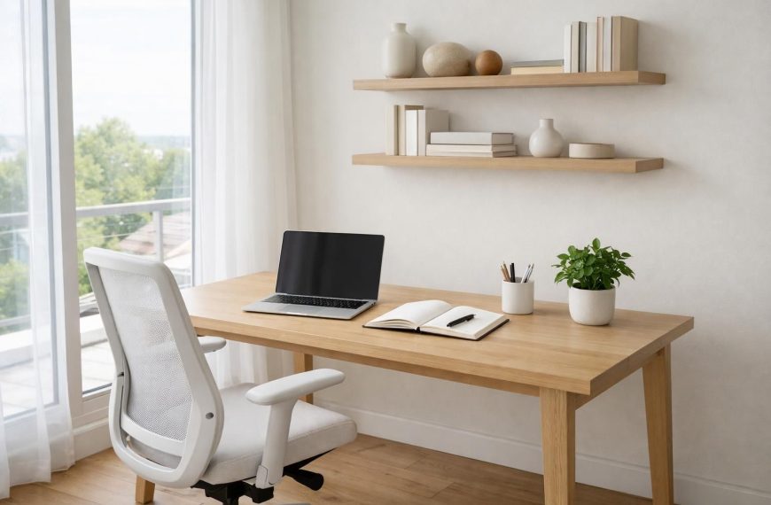 découvrez nos conseils pratiques pour aménager un bureau minimaliste et créer un espace de travail toujours ordonné et apaisant.