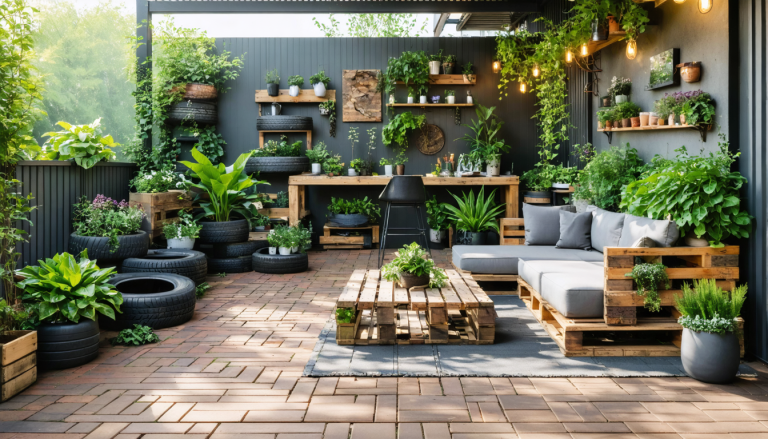 découvrez comment aménager un patio durable en utilisant du matériel recyclé grâce à nos astuces pratiques et écologiques, pour un espace extérieur respectueux de l'environnement.