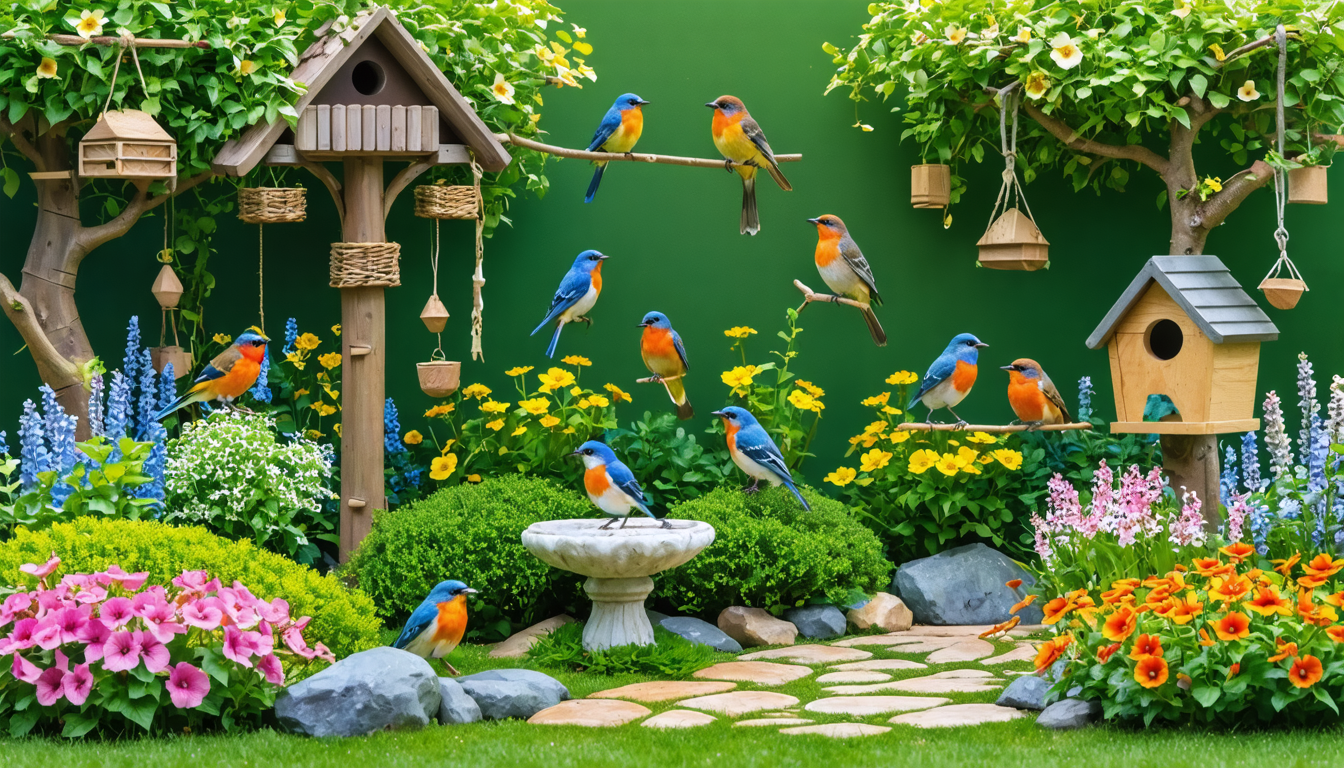 découvrez comment transformer votre jardin en un havre de paix pour les oiseaux grâce à notre guide pratique d'aménagement naturel. attirez une variété d'espèces avec des conseils simples et efficaces.