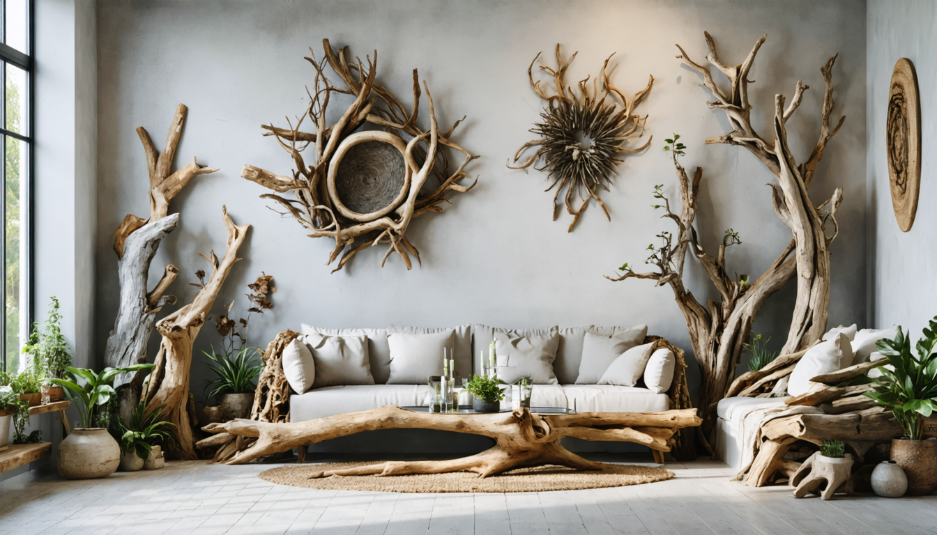 découvrez comment le bois flotté peut transformer votre décoration intérieure en apportant une touche naturelle et unique grâce à l'art de la récup. inspirez-vous de nos idées pour sublimer votre intérieur avec élégance et authenticité.