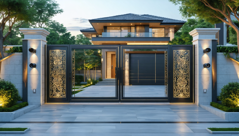 découvrez comment choisir un portail alliant esthétique et sécurité pour protéger efficacement votre propriété tout en sublimant son apparence.