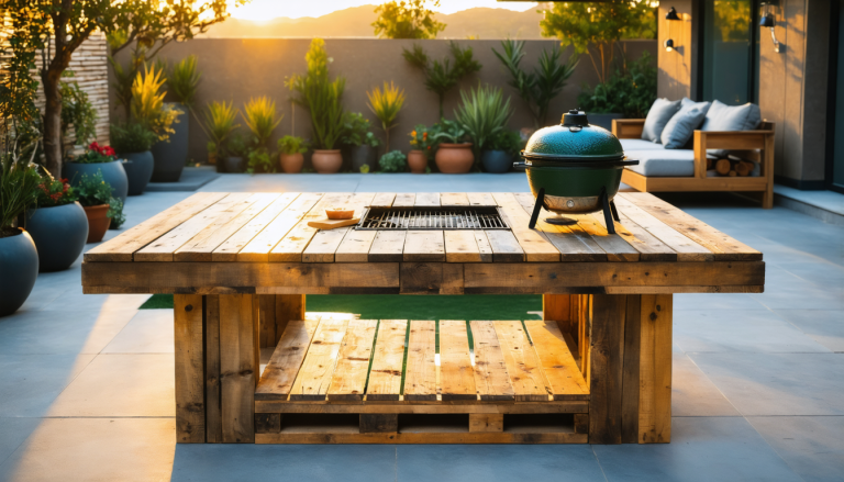 découvrez comment fabriquer une table en bois de palette élégante et fonctionnelle pour accompagner votre plancha, avec des étapes simples et des conseils pratiques.