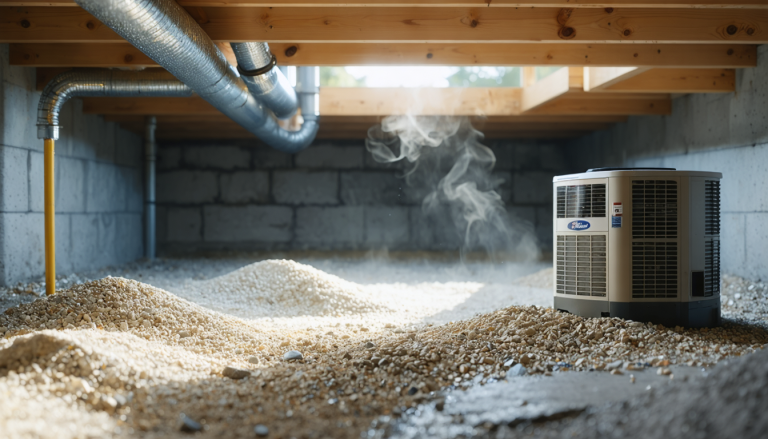 découvrez des méthodes efficaces pour éliminer les gouttelettes d'humidité dans votre vide sanitaire et garder cet espace sain et sec.