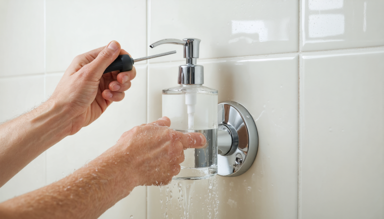 découvrez comment installer facilement un distributeur de savon dans votre douche grâce à notre guide simple et rapide, pour une salle de bain plus pratique et élégante.
