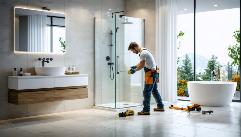 découvrez comment installer facilement une paroi fixe dans votre salle de bains avec qboard®. suivez notre guide étape par étape pour une installation rapide et durable.