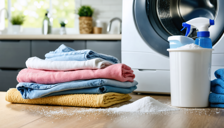 découvrez comment le bicarbonate de soude peut revitaliser vos vêtements en éliminant les taches, neutralisant les odeurs et prolongeant leur durée de vie.