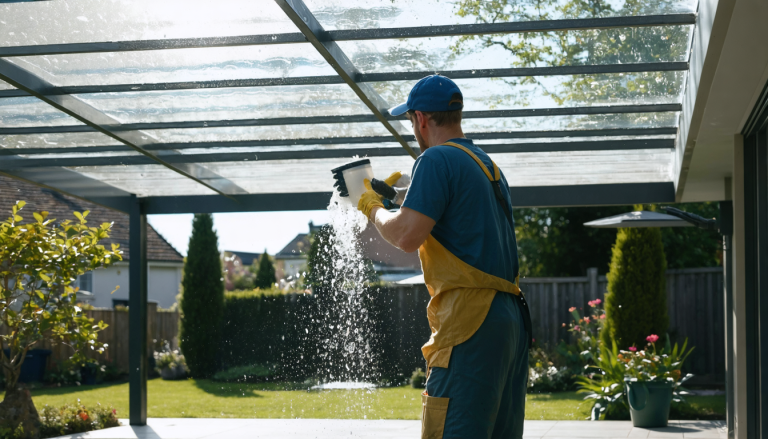 découvrez nos conseils pratiques pour nettoyer efficacement le polycarbonate de votre toit de véranda et lui redonner toute sa transparence et sa brillance.