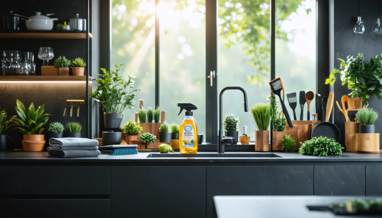 découvrez des astuces pratiques pour nettoyer et entretenir parfaitement votre cuisine noir mat. apprenez à préserver l'éclat de vos surfaces tout en éliminant les taches et les traces grâce à nos conseils efficaces.