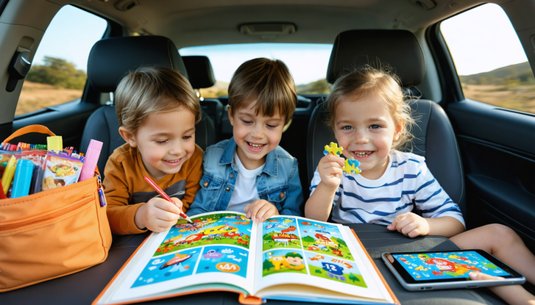 découvrez nos astuces et idées d'activités pour divertir les enfants lors des longs trajets en voiture et rendre vos voyages en famille plus agréables et sereins.