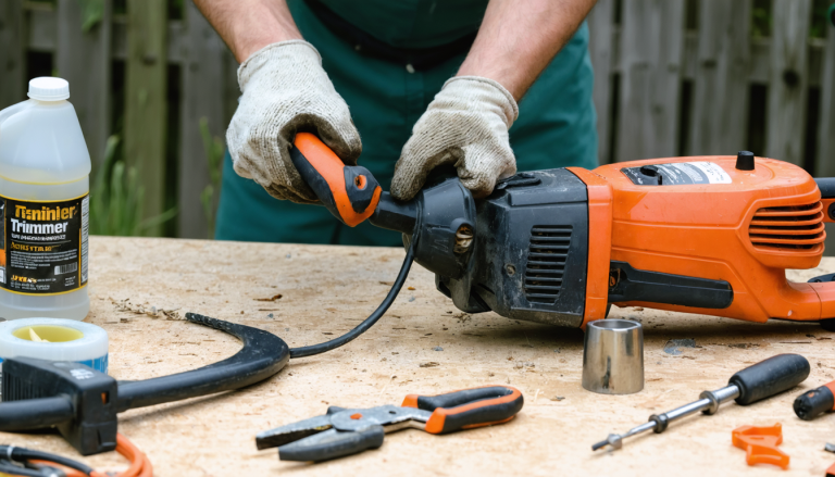 découvrez comment remplacer facilement et rapidement le cordon de liaison électrique de votre coupe-bordure grâce à notre guide pratique et détaillé.