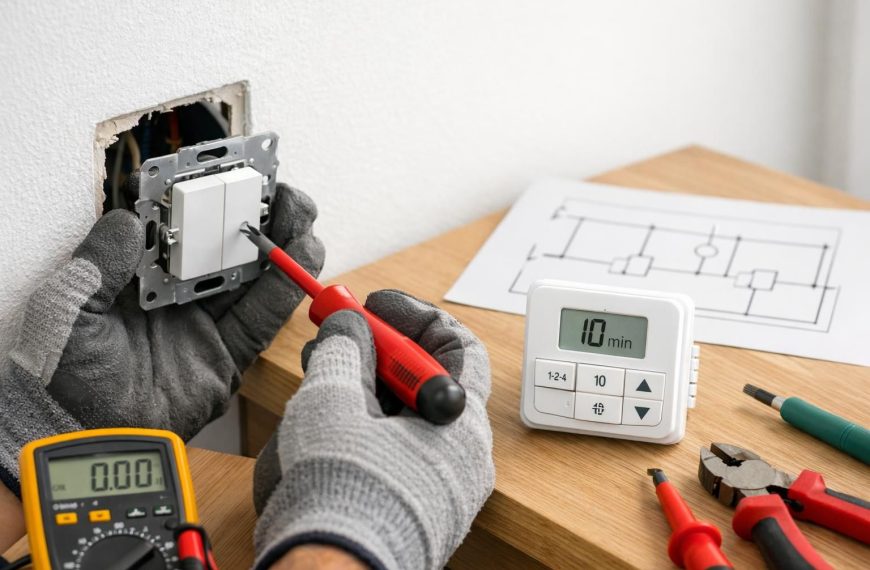 découvrez comment remplacer facilement un va-et-vient par un interrupteur temporisé grâce à notre guide pratique étape par étape, idéal pour améliorer le contrôle de l'éclairage dans votre maison.