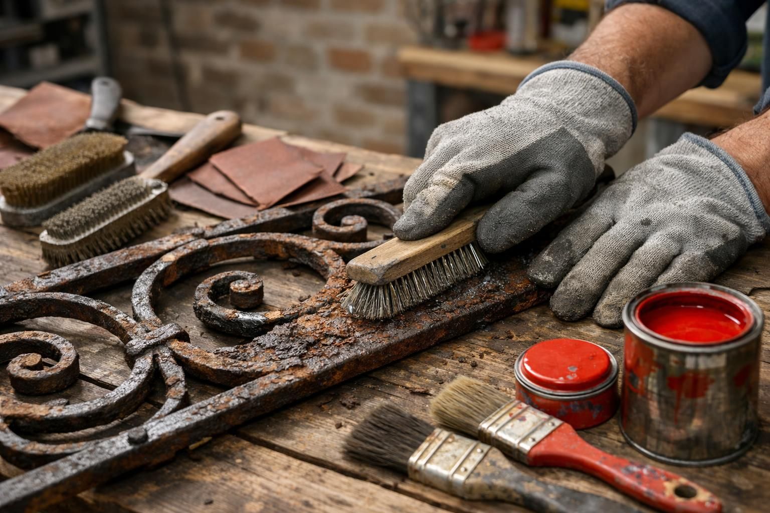 découvrez nos conseils pratiques pour réparer efficacement des vantaux en fer forgé endommagés par la rouille et prolonger leur durée de vie.