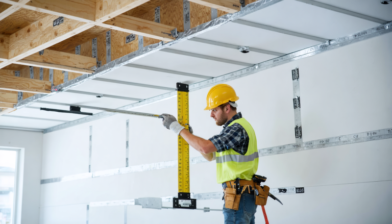 découvrez comment gérer un changement de direction des ossatures de plafond: méthodes, renforts et bonnes pratiques pour un montage sûr et conforme.
