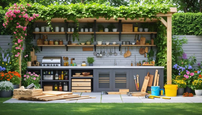 découvrez comment construire votre cuisine de jardin : coûts détaillés, démarches à suivre et erreurs fréquentes à éviter pour réussir votre projet extérieur.