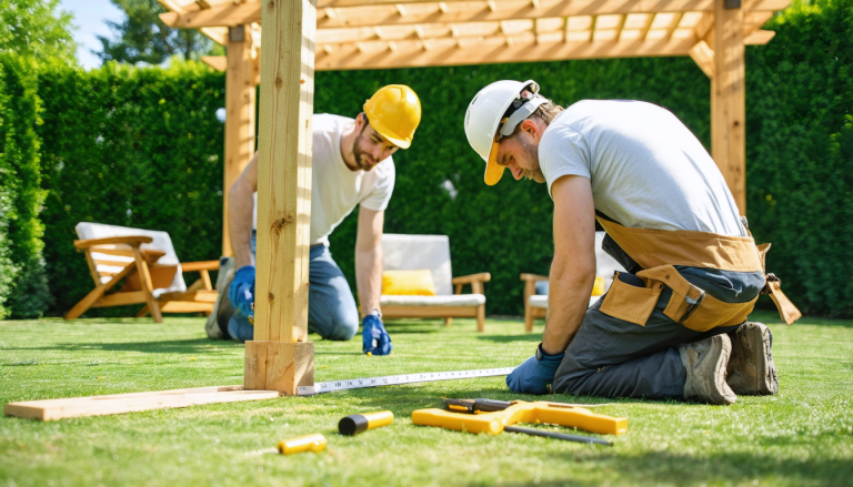 découvrez notre guide créatif et pratique pour construire votre propre pergola en bois. astuces, conseils et étapes détaillées pour un projet diy réussi et un espace extérieur convivial.