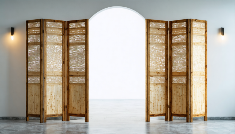 découvrez comment créer un claustra en bois personnalisé pour embellir et protéger votre entrée avec style et originalité.