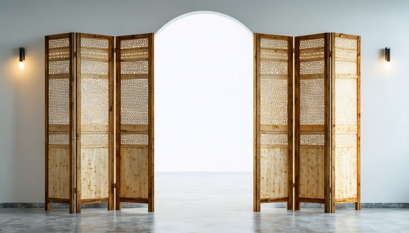 découvrez comment créer un claustra en bois personnalisé pour embellir et protéger votre entrée avec style et originalité.