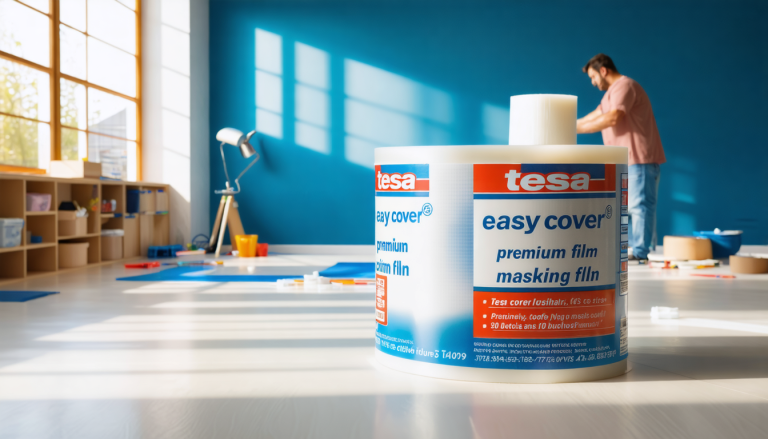 découvrez les nombreux avantages de la bâche de protection tesa easy cover® premium film, idéale pour protéger vos surfaces tout en assurant un résultat net. accompagnée de son ruban de masquage, cette solution innovante simplifie vos projets de peinture et de bricolage, vous garantissant efficacité et qualité.