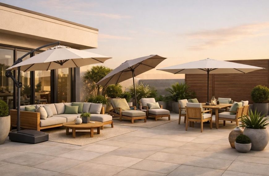 découvrez comment choisir le parasol idéal pour votre terrasse en 2025 : déporté, inclinable ou rectangle, guide complet pour allier style et fonctionnalité.