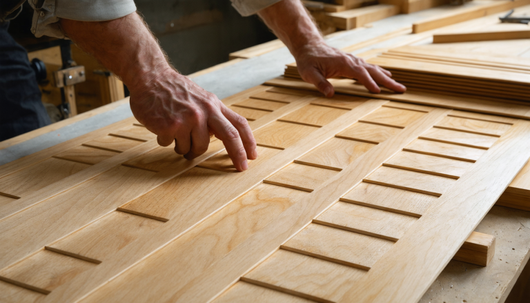 découvrez comment fabriquer des volets à vantaux pleins en réutilisant des lames de parquet en bois, une solution écologique et esthétique pour votre maison.