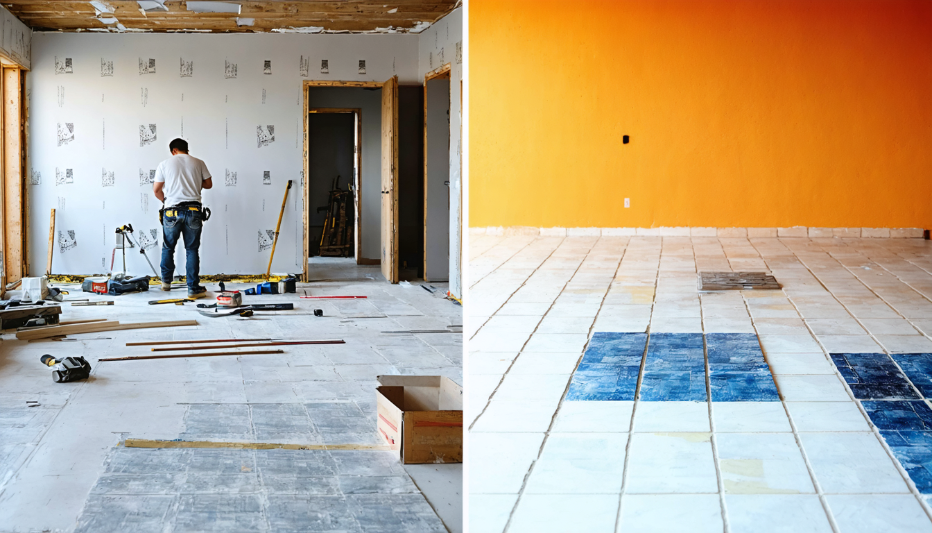 découvrez s'il est préférable de poser les plaques de plâtre avant le carrelage au sol ou l'inverse, afin d'assurer une finition de qualité et d'éviter les erreurs courantes lors de vos travaux de rénovation.