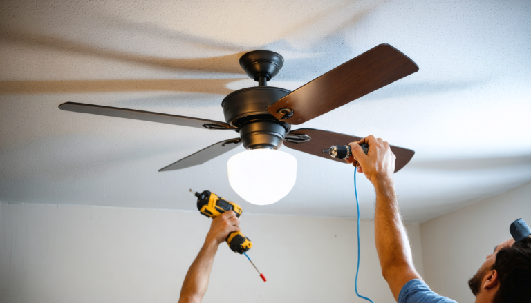 découvrez comment fixer facilement un ventilateur luminaire sur un plafond en plaques de plâtre grâce à notre guide étape par étape, pour une installation sécurisée et durable.