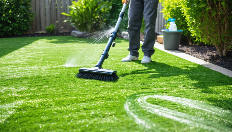 découvrez notre guide complet pour nettoyer et entretenir votre gazon synthétique, afin de préserver sa beauté et sa durabilité toute l'année.