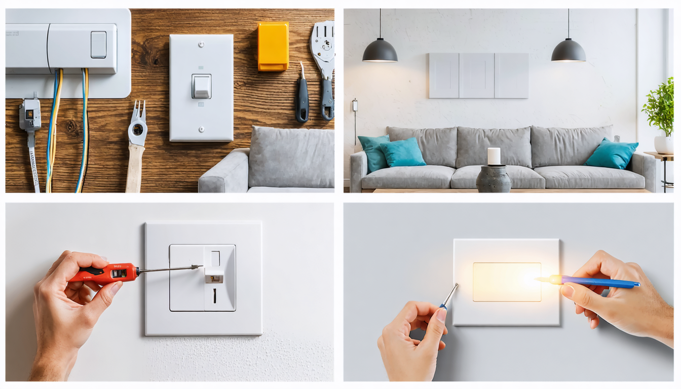 découvrez comment installer facilement un interrupteur avec variateur grâce à notre guide pratique. suivez étapes par étapes nos conseils pour améliorer l’éclairage de votre intérieur en toute sécurité.