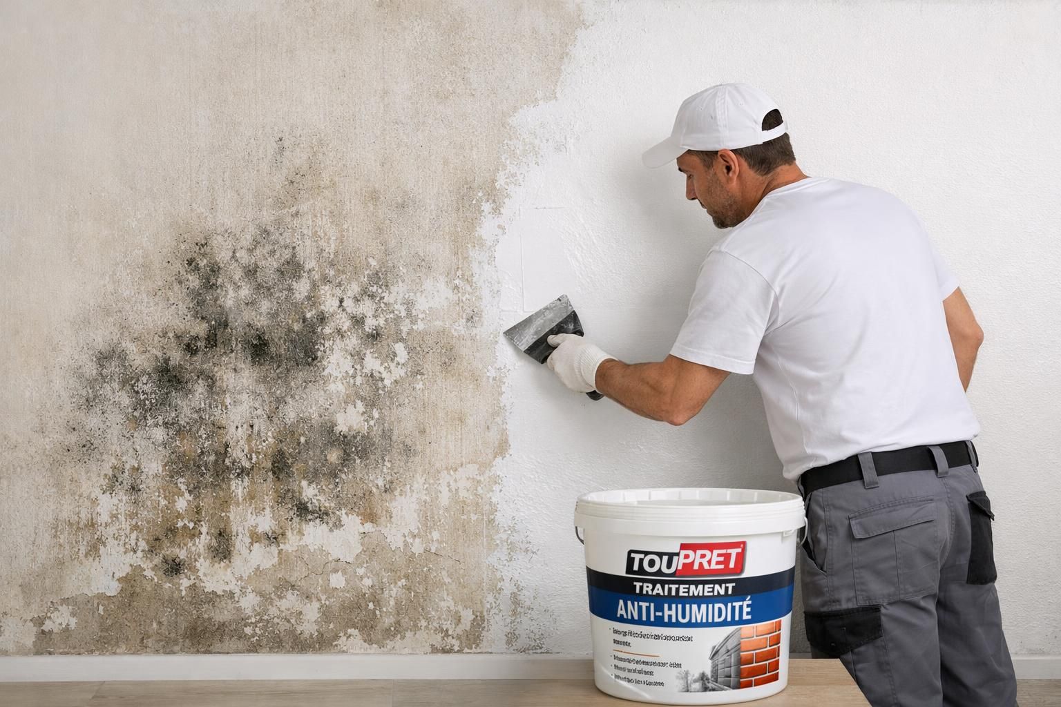 découvrez les solutions efficaces de toupret pour combattre l'humidité et le salpêtre, et assainir durablement vos murs.