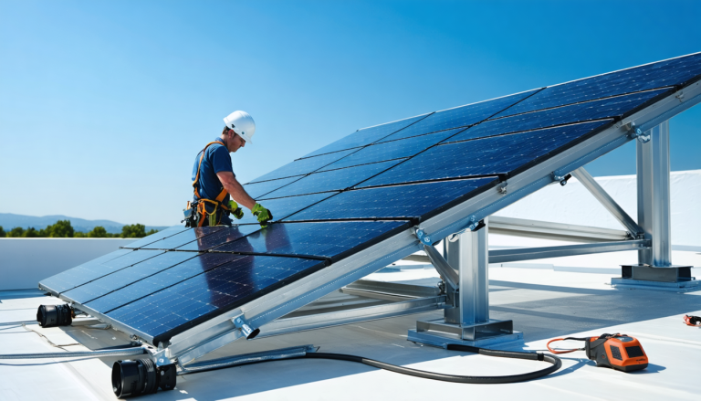 découvrez notre guide complet pour installer des panneaux solaires thermiques sur console, étape par étape, pour optimiser l'énergie solaire chez vous en toute sécurité.