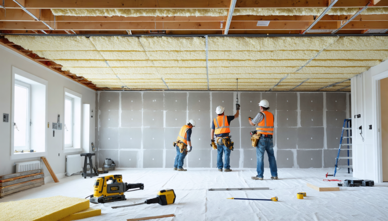 découvrez des techniques efficaces d'isolation acoustique pour votre plafond et profitez d'un espace calme et confortable, loin des nuisances sonores.