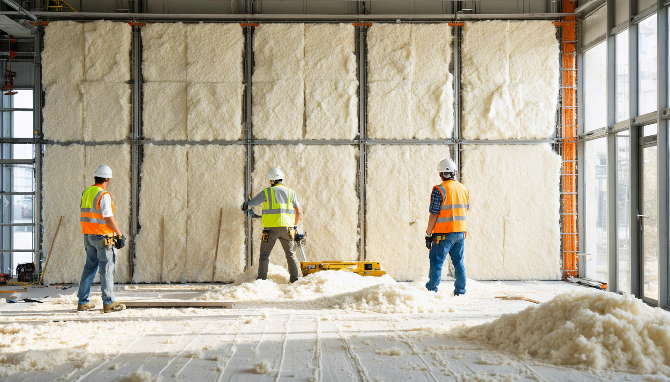 découvrez les avantages de l'isolation en laine de verre projetée avec le système knauf insulation en 2025 : performance thermique optimale, installation rapide et durable pour un confort accru.
