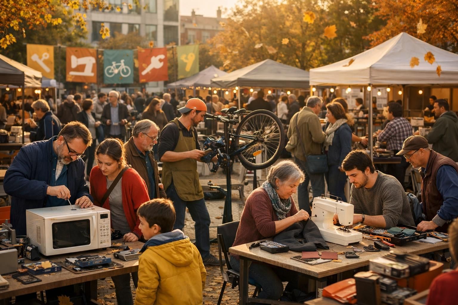 participez aux journées de la réparation 2024 du 18 au 20 octobre et découvrez des événements dédiés à la réparation, au recyclage et à la durabilité près de chez vous.