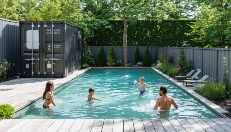 découvrez la piscine en container, une alternative écologique et économique idéale pour embellir et rafraîchir votre jardin tout en respectant l'environnement.
