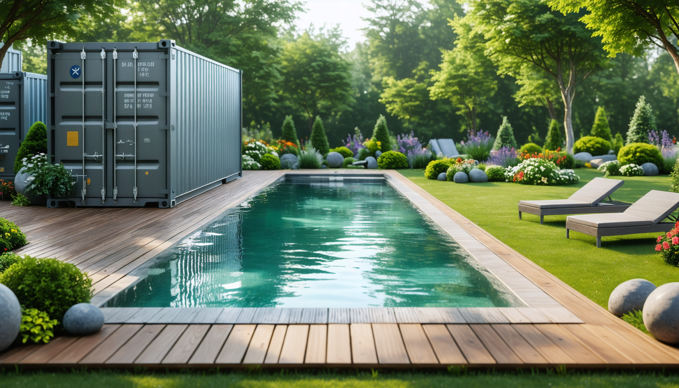 découvrez la piscine en container, une option écologique et économique idéale pour transformer votre jardin en un espace de détente moderne et responsable.