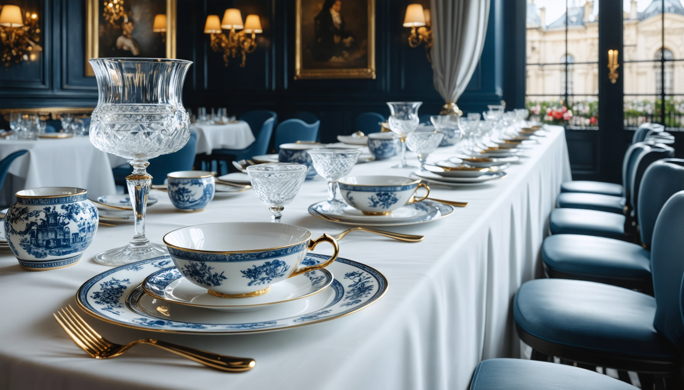 explorez la vaisselle des chefs en 2025 : une occasion unique de découvrir et d'acquérir des pièces exclusives des plus grands restaurants parisiens. ne manquez pas cette chance de posséder un art de table emblématique.