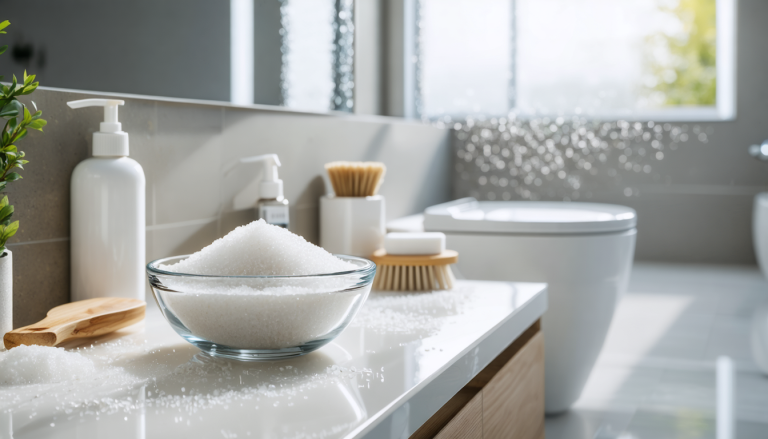 découvrez l'astuce de grand-mère pour des toilettes impeccables ! apprenez comment utiliser du gros sel pour désinfecter et faire briller vos sanitaires tout en respectant l'environnement. une solution simple et efficace pour un nettoyage naturel.