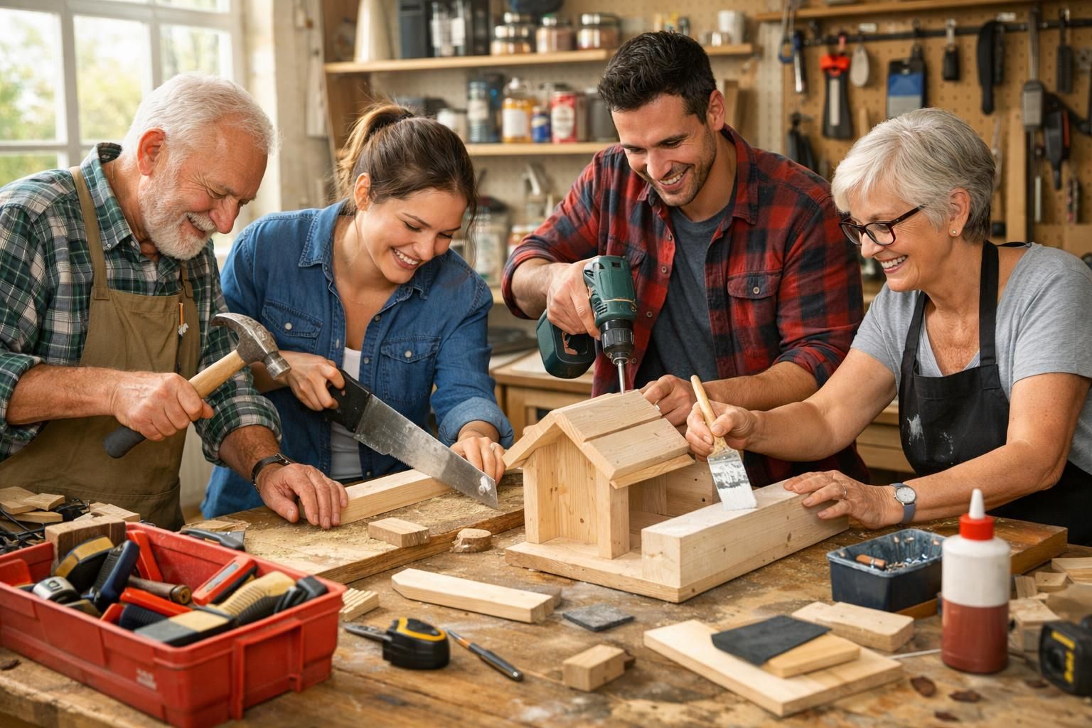 découvrez comment le bricolage unit toutes les générations et les genres, révélant une passion universelle selon les études de l'ifop.