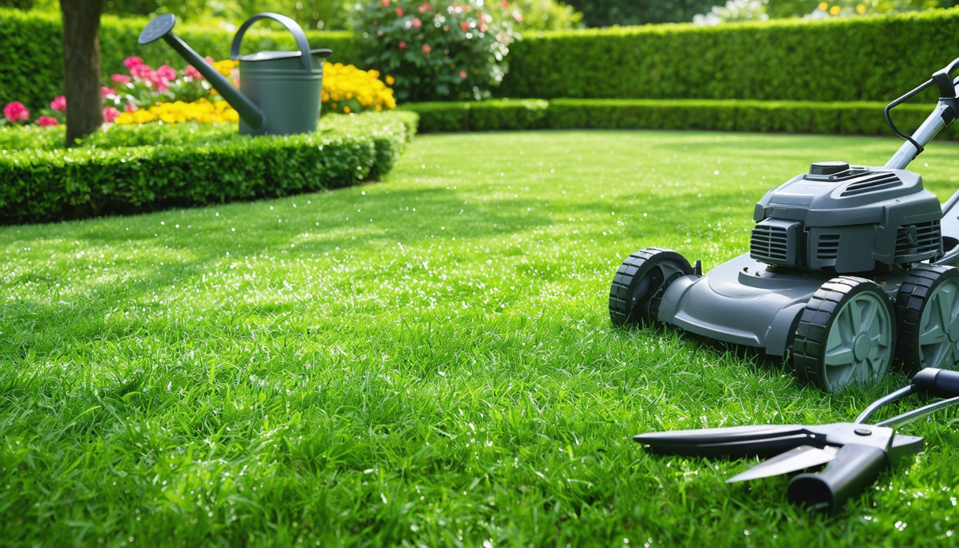 découvrez notre guide complet pour entretenir votre pelouse et obtenir un gazon verdoyant et en pleine santé tout au long de l'année.