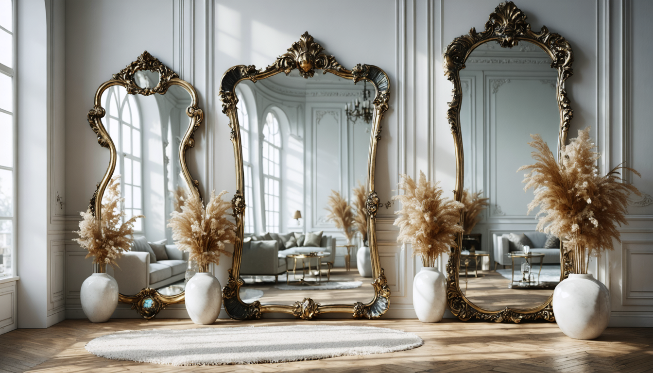découvrez les miroirs vénitiens, accessoires déco tendance incontournables pour sublimer votre intérieur avec élégance et charme à l'italienne. à chiner sans tarder !
