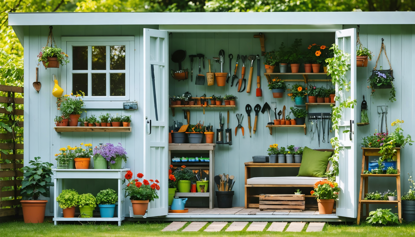 découvrez nos conseils pratiques et idées originales pour optimiser l’aménagement de votre abri de jardin. maximisez l’espace, organisez efficacement vos outils et créez un espace fonctionnel et esthétique grâce à nos astuces créatives.