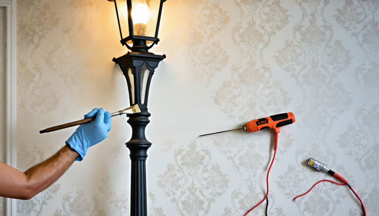 découvrez notre guide pratique pour peindre et connecter un lampadaire sur un papier peint, avec des conseils étape par étape pour un résultat impeccable et sécurisé.