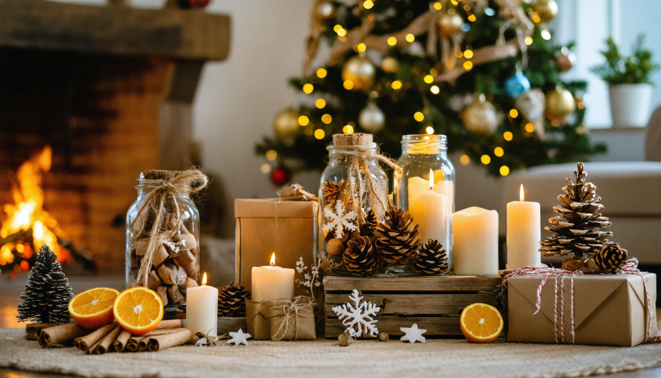 découvrez 10 idées déco diy éco-responsables pour un noël durable. adoptez le recyclage et créez une ambiance festive respectueuse de l'environnement.