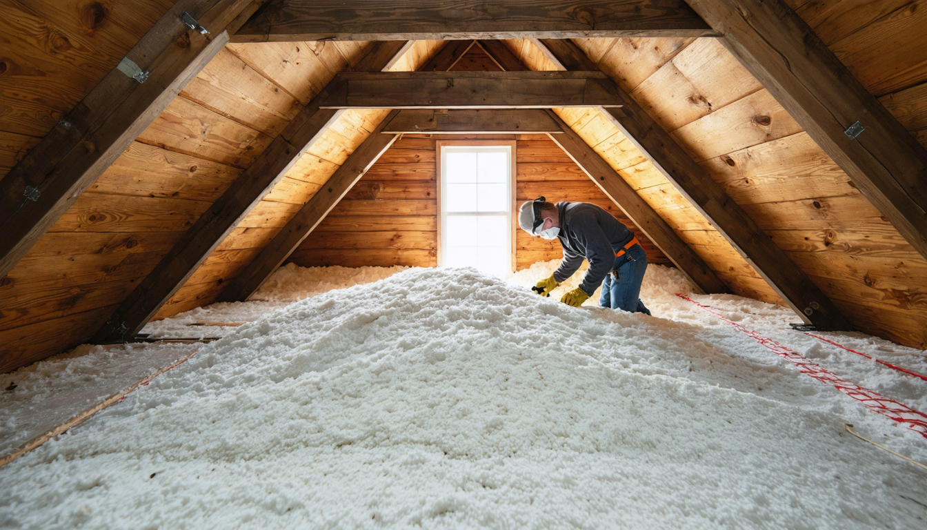 découvrez si vous pouvez ajouter une couche supplémentaire de laine de verre dans vos combles perdus pour améliorer l'isolation thermique de votre maison.