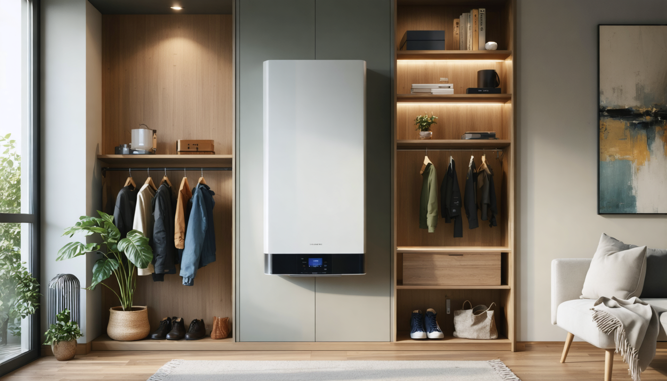 découvrez les précautions à prendre pour coffrer une chaudière murale dans votre entrée en toute sécurité, sans compromettre la ventilation et l'accès pour l'entretien.