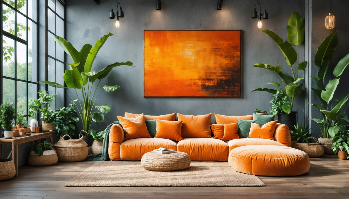 découvrez comment l'orange, couleur tendance, peut transformer et sublimer votre décoration intérieure. inspirez-vous de nos conseils pour intégrer cette teinte dynamique et chaleureuse dans votre espace de vie, pour un intérieur à la fois moderne et accueillant.