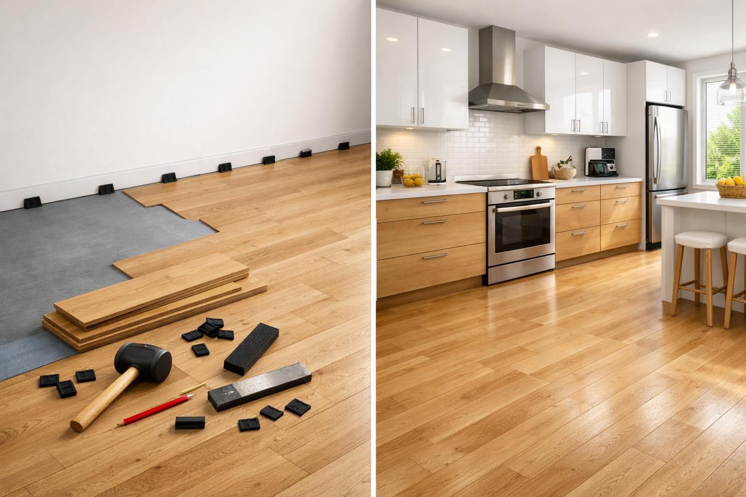découvrez quand poser votre parquet flottant : avant ou après l'installation des meubles de cuisine. conseils pratiques pour un résultat durable et esthétique.