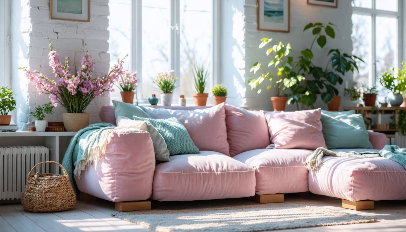découvrez quatre idées fraîches et innovantes pour sublimer votre intérieur ce printemps et apporter une touche de renouveau à votre décoration.
