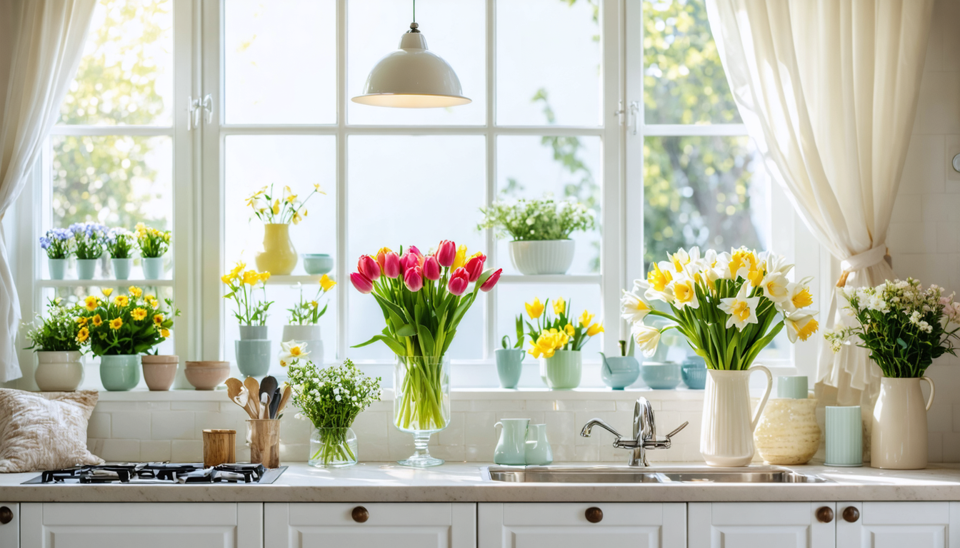 découvrez quatre idées fraîches et inspirantes pour sublimer votre intérieur ce printemps et apporter une touche de renouveau à votre décoration.